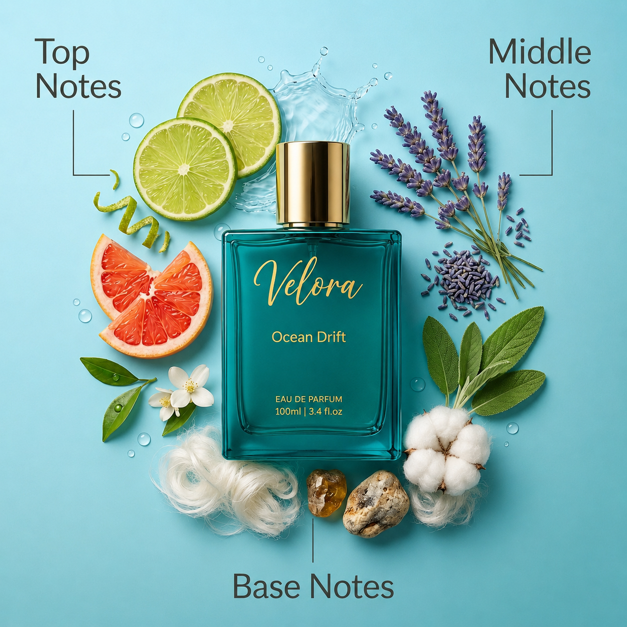 Ocean Drift 100ml + White Musk & Flowers 50ml