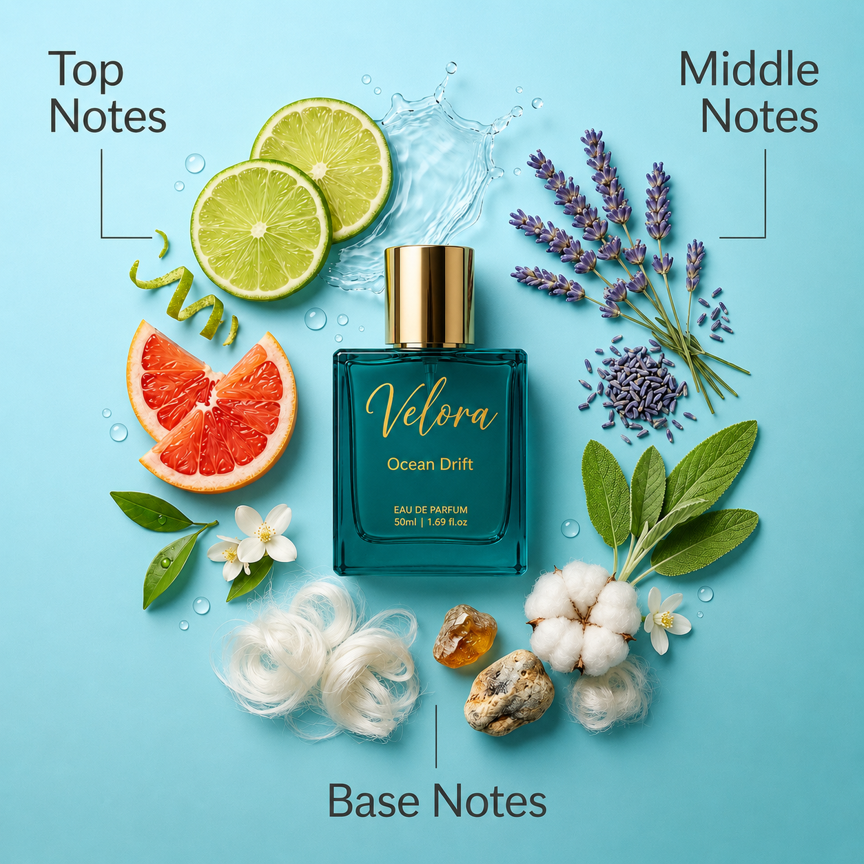 Ocean Drift + Citrus Spice - 50ml