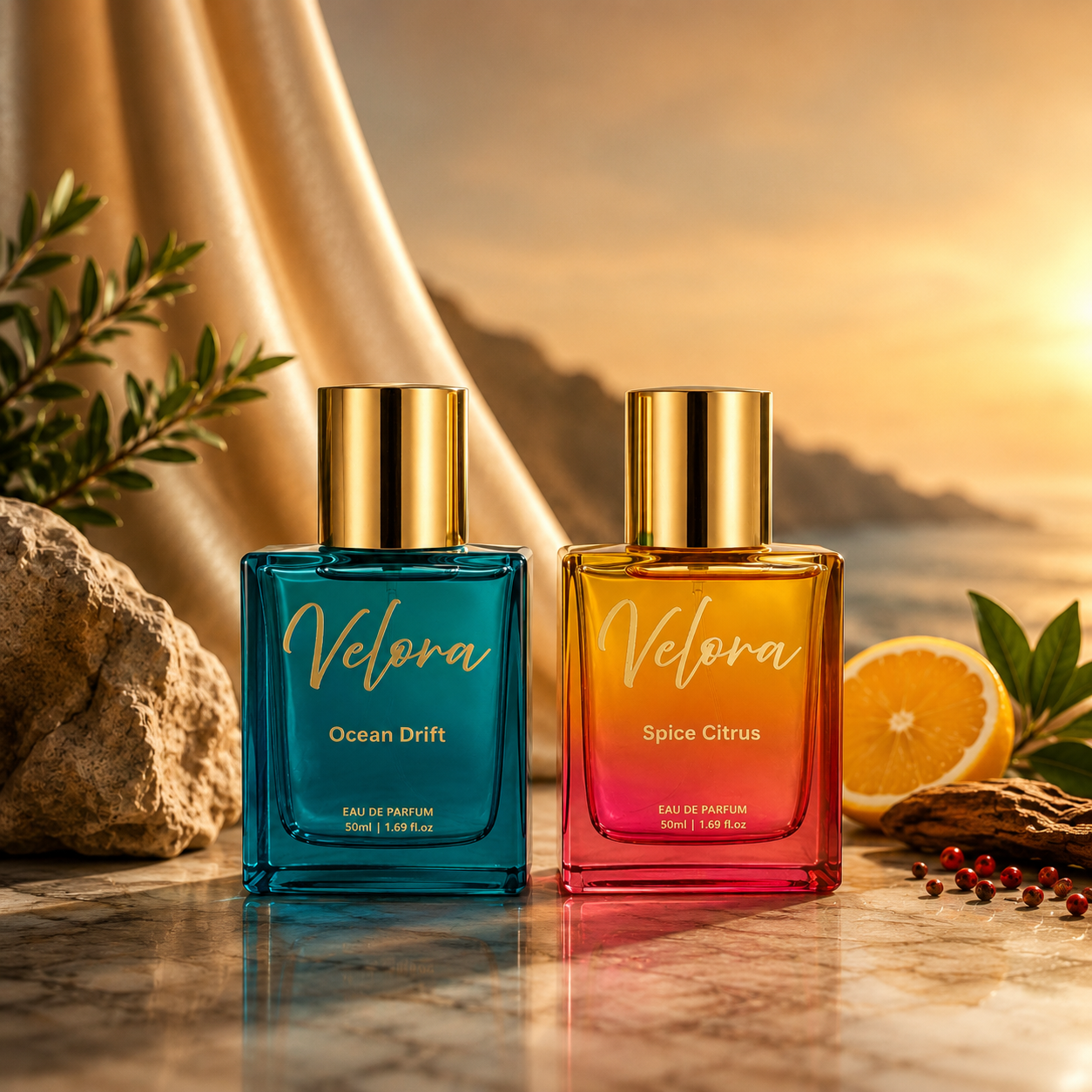 Ocean Drift + Citrus Spice - 50ml