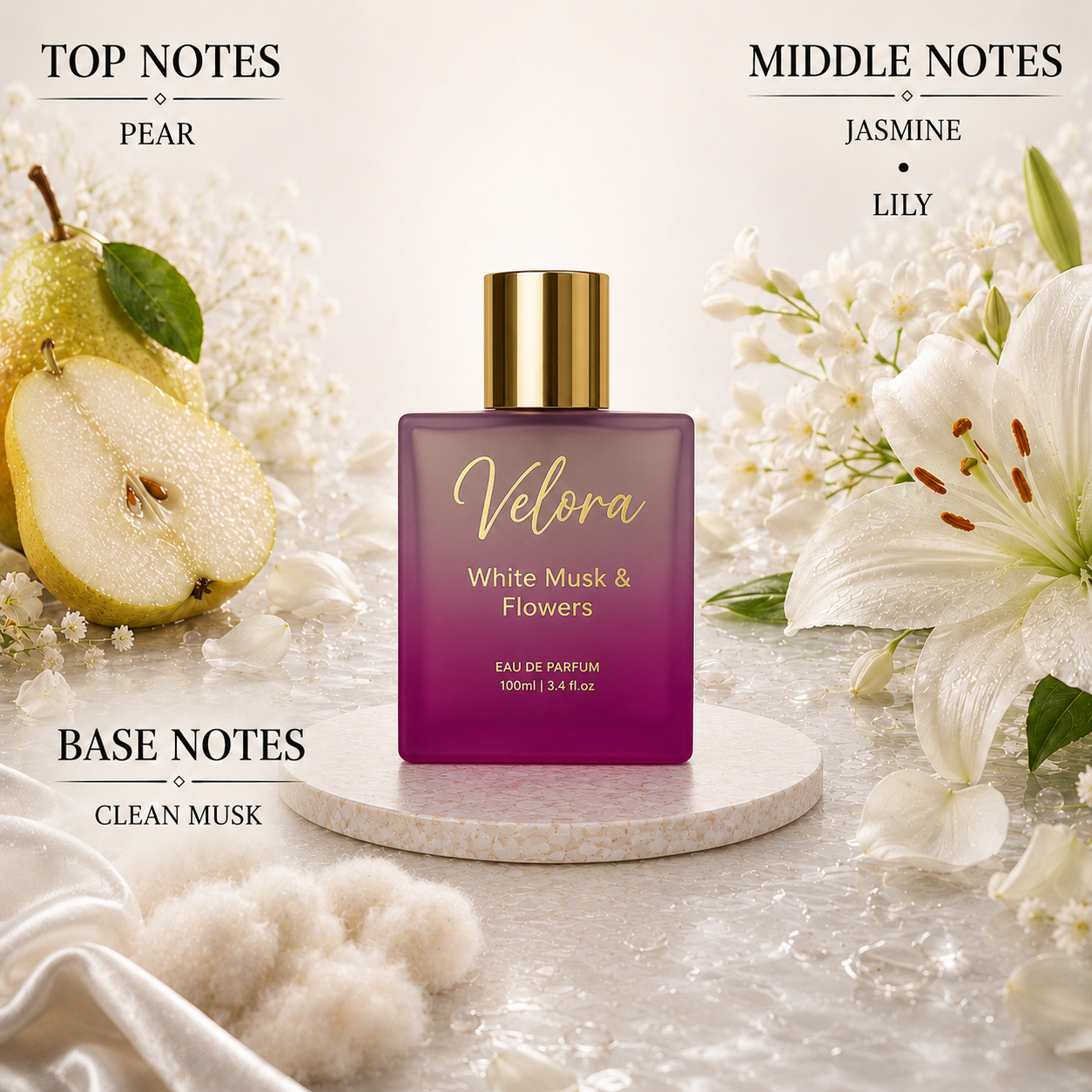 White Musk & Flowers - 50ml