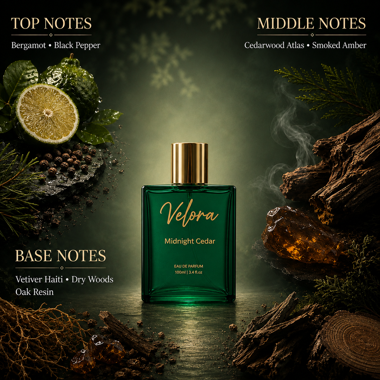 Midnight Cedar - 100ml