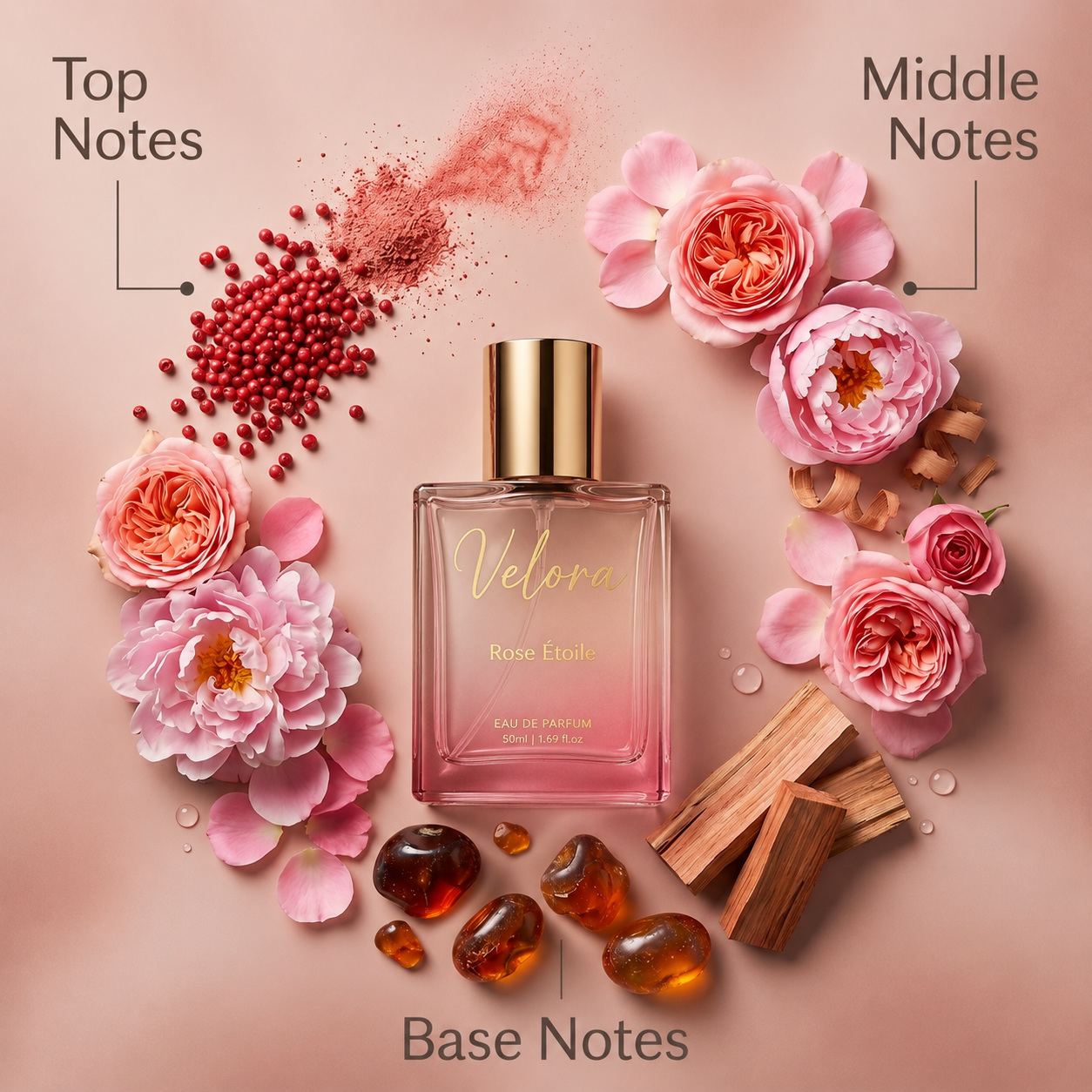 Midnight Cedar 100ml + Rose Etoile 50ml