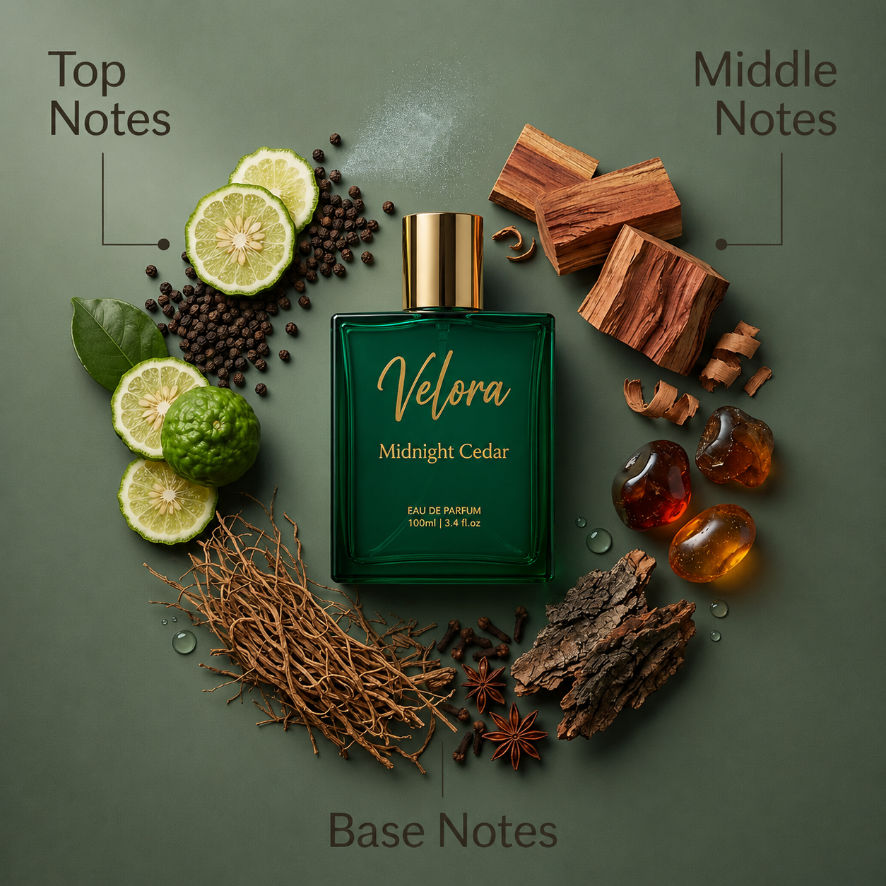 Midnight Cedar - 100ml