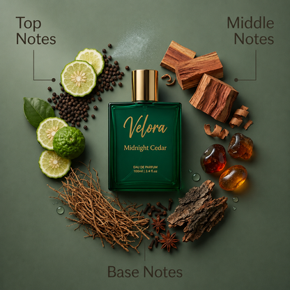 Midnight Cedar 100ml + Rose Etoile 50ml