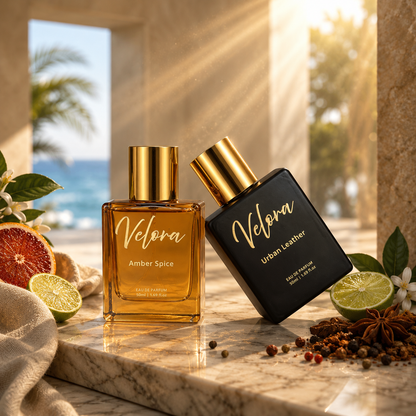 Amber Spice + Urban Leather - 50ml