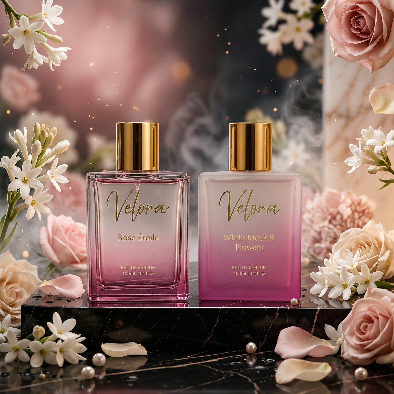 Rose Etoile + White Musk & Flowers - 100ml