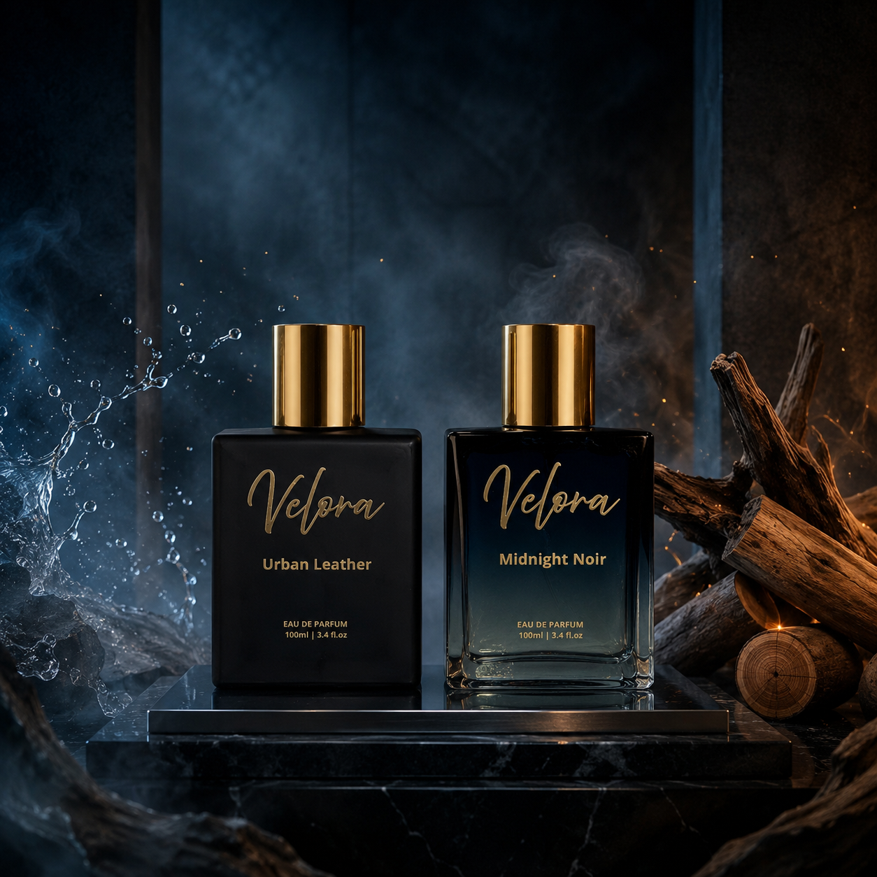 Urban Leather + Midnight Noir - 100ml