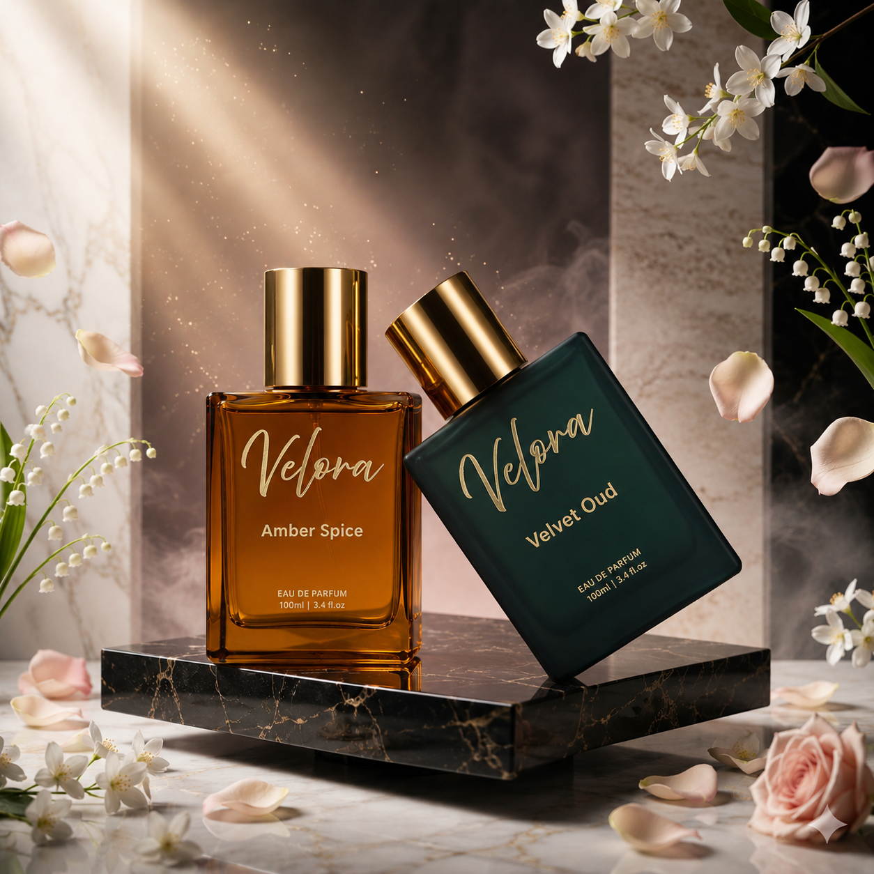 Amber Spice + Velvet Oud - 100ml