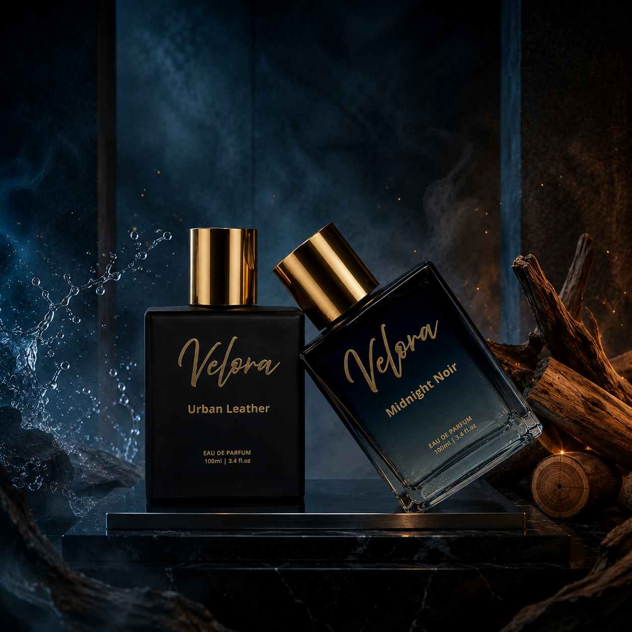 Urban Leather + Midnight Noir - 100ml