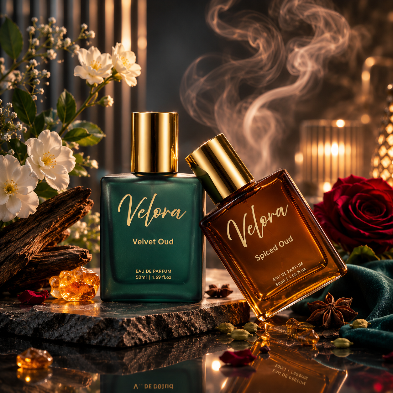 Velvet Oud + Spiced Oud