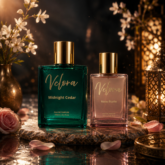 Midnight Cedar 100ml + Rose Etoile 50ml