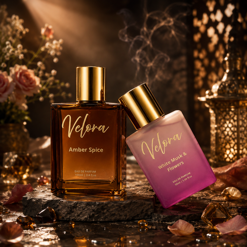Amber Spice 100ml + White Musk & Flowers 50ml
