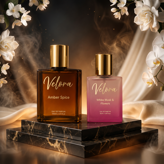 Amber Spice 100ml + White Musk & Flowers 50ml