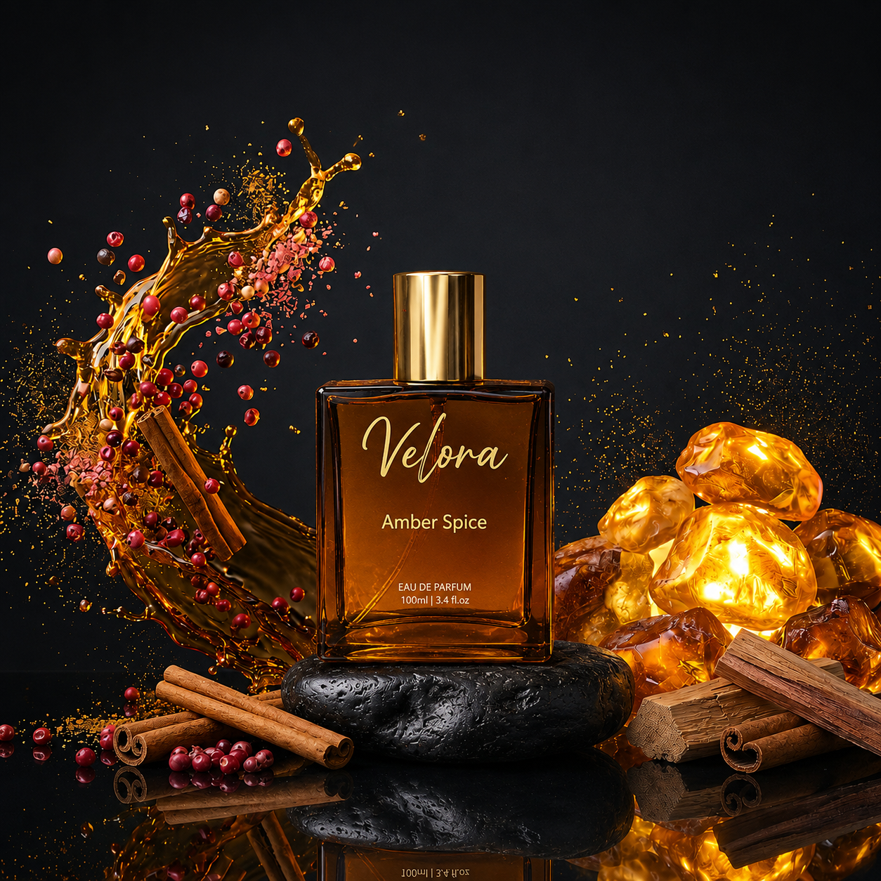 Amber Spice + Velvet Oud - 100ml